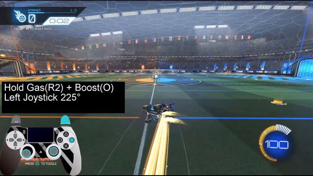"Slow-mo Speedflip w/ Controller Overlay" | Rocket League | How To смотреть онлайн