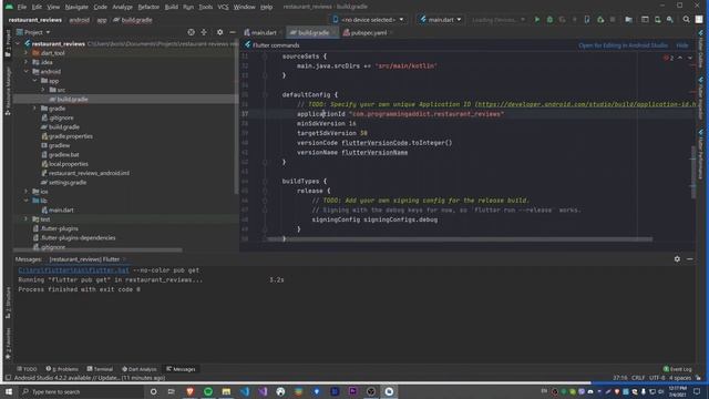 Installing Firebase in an empty Flutter project | Flutter FIrebase Course | Programming Addict смотреть онлайн
