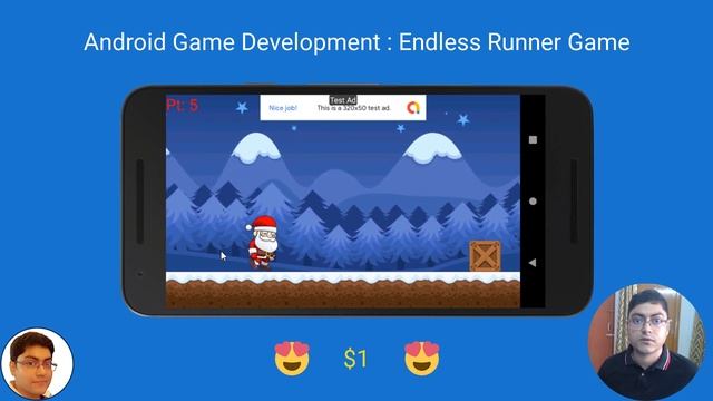 Android Game Development | Endless Runner Game in Android Studio and SurfaceView смотреть онлайн