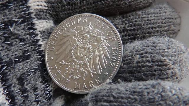 5 марок 1902г. Саксония Альберт Посмертная_2 смотреть онлайн