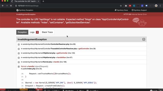 Renvoyer du JSON à partir de nos entités Symfony смотреть онлайн