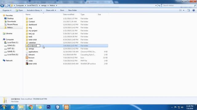 Bangla WordPress Video Tutorial - Wordpress Install in Localhost (Part-2) смотреть онлайн