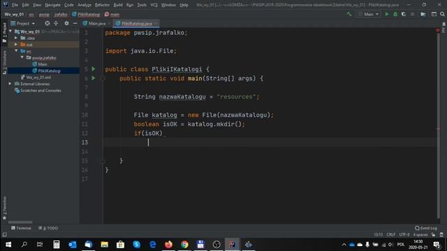 Java - Programowanie obiektowe - 10 смотреть онлайн
