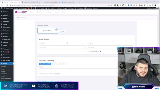 Configurar un relay SMTP externo para el envio de emails en WordPress con Fluent SMTP смотреть онлайн