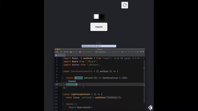 React.js Hooks - useState function update - Code Lightning смотреть онлайн