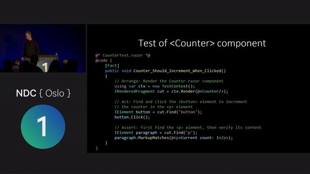 How to create maintainable and testable Blazor components - Egil Hansen - NDC Oslo 2022 смотреть онлайн