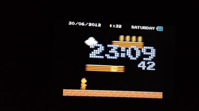 Super Mario Alarm Clock App For 3DS DSi смотреть онлайн