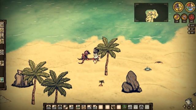 DON'T STARVE SHIPWRECKED: Смотрим Вудлегса