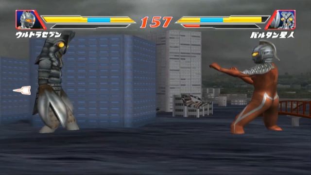 Ultraman Fighting Evolution 2 - Story Mode - The Great Earth Invasion Operation - Walkthrough Eps. смотреть онлайн