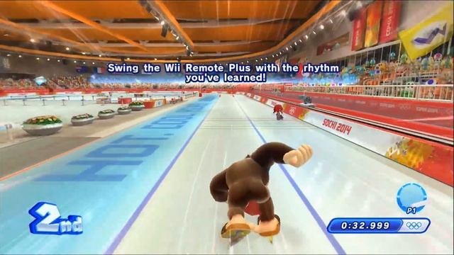 Mario And Sonic At The Olympic Winter Games Longplay Nintendo Wii U смотреть онлайн