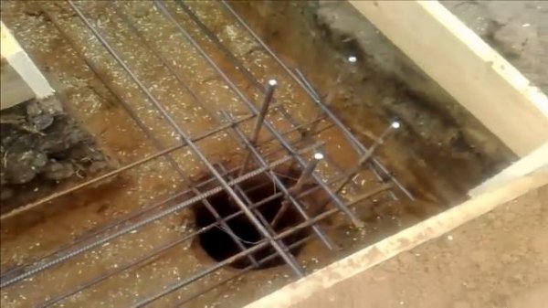 СВАЙНЫЙ ФУНДАМЕНТ ПОД ГАРАЖ