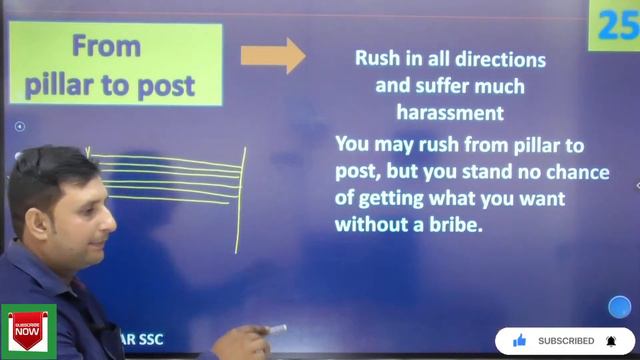 Top Idioms Part 3  For SSC CGL/CHSL/MTS 2022 | Most Important  Idioms Form SP Bakshi Book