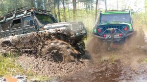 Первый выезд Халка с Оффроуд Монстрами в болото Испытание Московским бездорожьем