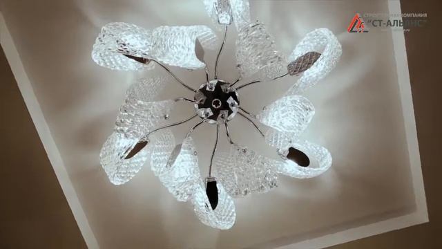 Стильный ремонт в квартире на Богатырском проспекте, СпБ смотреть онлайн