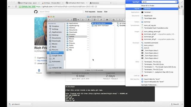 Git Draw Demo смотреть онлайн