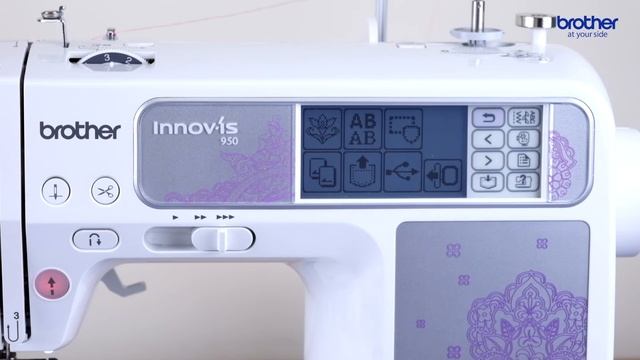 [Brother] NV950/NV980K/NV985D 電腦縫紉刺繡機操作教學短片 - 第三節：了解機器按鈕與版面設定 смотреть онлайн