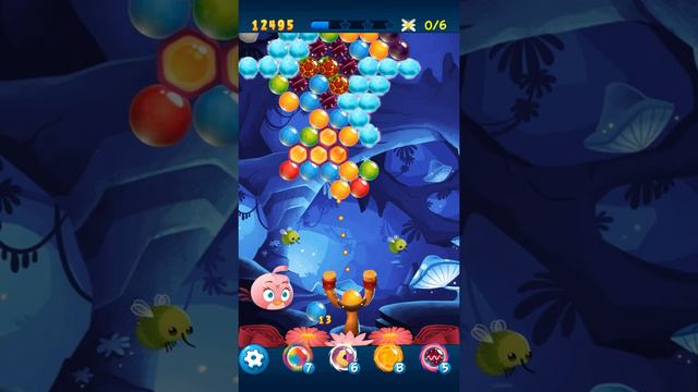 Angry Birds POP Bubble Shooter - Level 163 Gameplay Android walkthrough смотреть онлайн