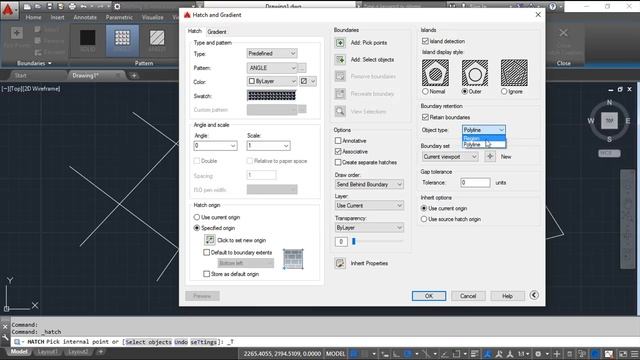 AutoCAD 2016 Português - Lição 32/149 - Opções para Fronteiras de Padrões смотреть онлайн
