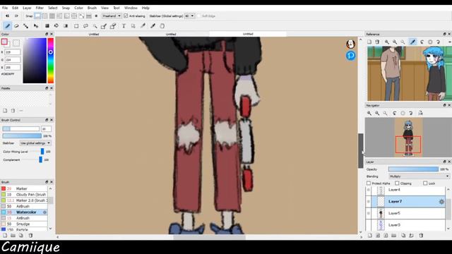 Sally Face (Sal Fisher) | SpeedPaint