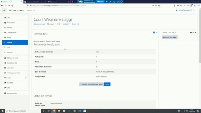 Webinar Moodle : Présentation des activités et ressources / mode édition / caché-affiché смотреть онлайн