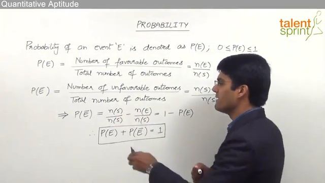 Introduction to Probability | Quantitative Aptitude | TalentSprint Aptitude Prep смотреть онлайн