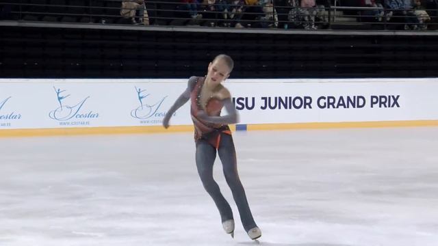 Alexandra Trusova RUS  Ladies Free Skating  Kaunas 2018