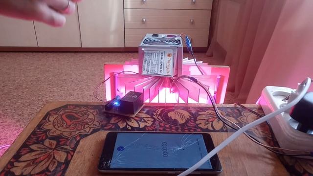 2)Самодельный радиатор для LED 50Вт( Графики нагрева) смотреть онлайн