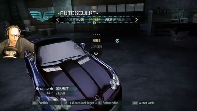 McLaren Mercedes SLR Tuning/ NFS Carbon [Deutsch - German] 26 смотреть онлайн