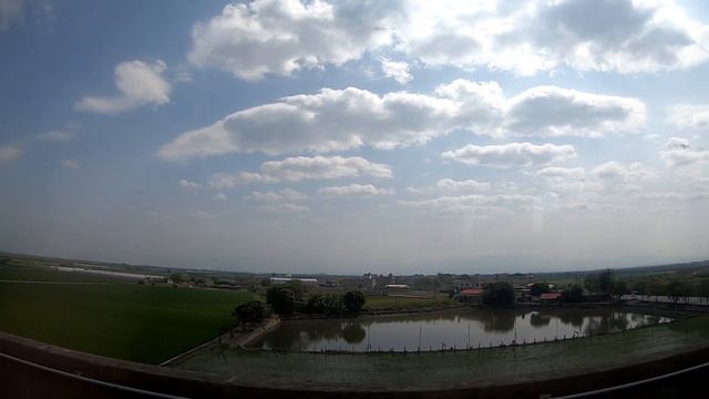 Taiwan High Speed Rail ride through farmlands смотреть онлайн