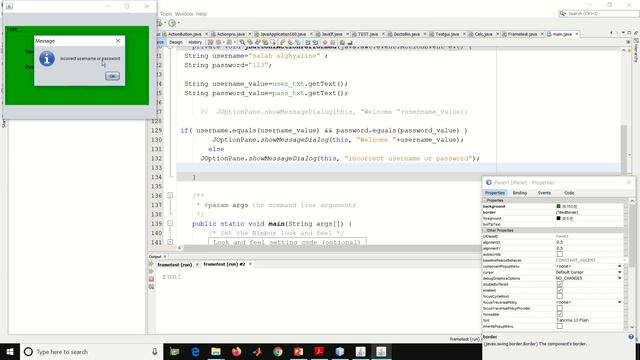 Java Swing 3 | Java login form 2 - Derby database смотреть онлайн