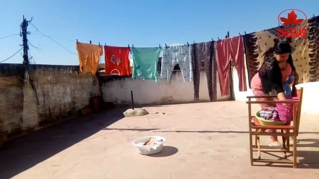 Daily routine work | room cleaning & Dusting | Washing Clothes at Floor смотреть онлайн