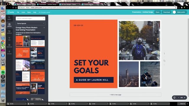 Пошаговый видеоурок: вебсайт в Canva смотреть онлайн