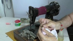 Подольская швейная машина. Как правильно собрать регулятор натяжения верхней нити. Ч.2. Видео №717.