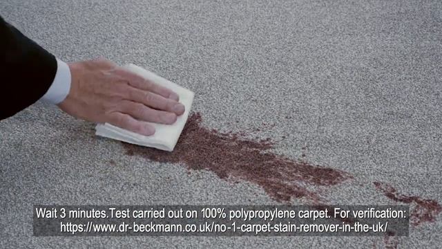 Dr Beckmann Carpet Stain Remover 10 sec TV Ad смотреть онлайн