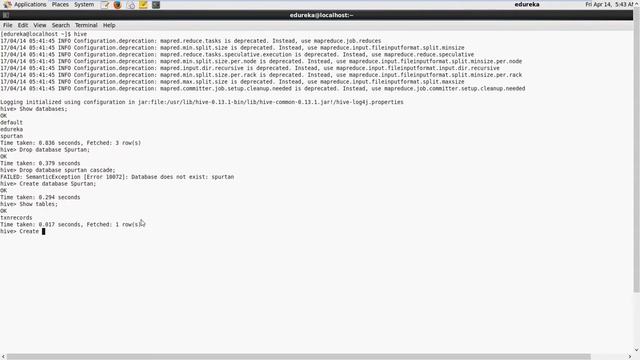 HADOOP - Hive Basic Commands смотреть онлайн