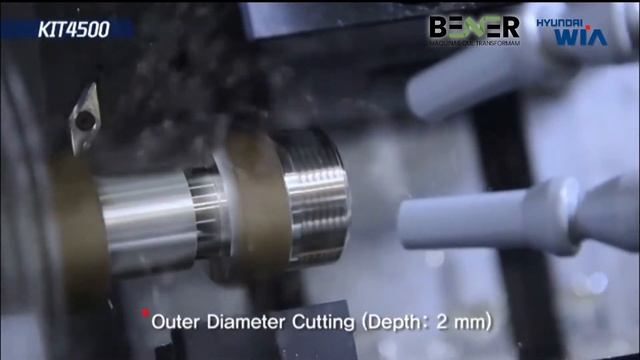 Bener Máquinas | HYUNDAI WIA - Centro de Torneamento Horizontal - KIT4500 смотреть онлайн