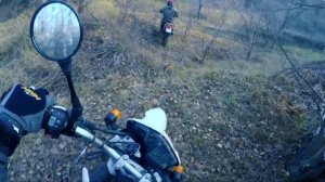 Покатушка по карьеру YAMAHA SEROW XT 250