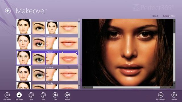 perfect365 для WINDOWS 8.1 (виндовс 8.1) смотреть онлайн