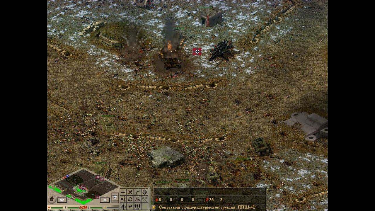 Блицкриг 1:Клецкий Барьер- Прохождение -{2}- Выравнивание горы смотреть онлайн