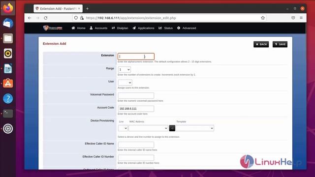 How to install and create an extension in FusionPBX смотреть онлайн