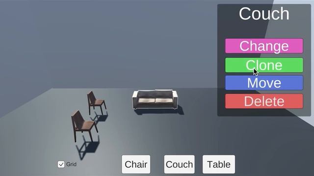 Furniture Viewer Unity Project смотреть онлайн