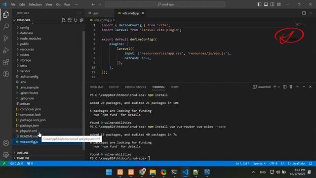 Build mini app crud with Laravel + Vuejs and Mysql | dandev смотреть онлайн