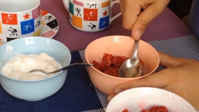 Малиновое мороженое