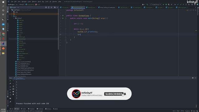 Java Control Statements (Part 9) |While Loop & Infinitive While Loop |Burmese Tutorial @Infinity_IT смотреть онлайн