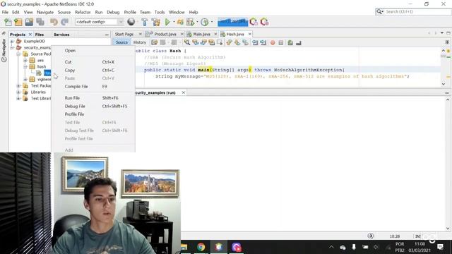 HASH Functions: SHA-512, SHA-256, SHA-1, MD5 (JAVA) смотреть онлайн