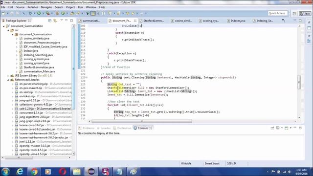 Document Summarization PART-1: Pagerank based document summarization) смотреть онлайн