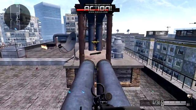 Warface -Как быстро сбить вертолет KA-50 на крыше (режим профи)-booblegum gameplay смотреть онлайн