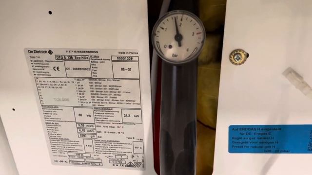 Reset Chaudière De Dietrich DTG 136 E eco nox смотреть онлайн