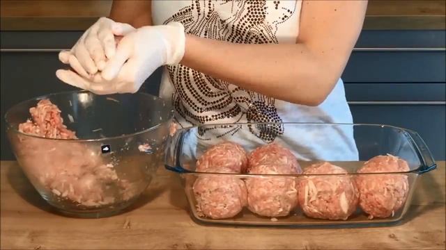Ленивые тефтели. Ленивые голубцы с рисом и капустой в духовке / Вкусно и быстро / Видео-рецепт / смотреть онлайн