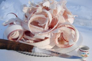 Что такое строганина? Все о строганине от жителя севера